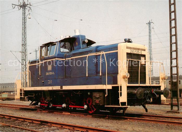 Lokomotive Brennkraftrangierlokomotive DB 260 535-0