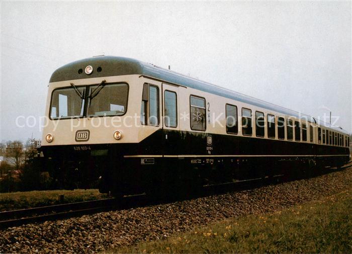 Eisenbahn Railway Chemin de Fer DB Brennkrafttriebwagen