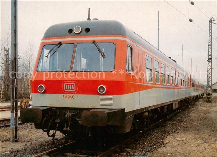 Eisenbahn Railway Chemin de Fer Brenkrafttriebwagen DB 614046-1