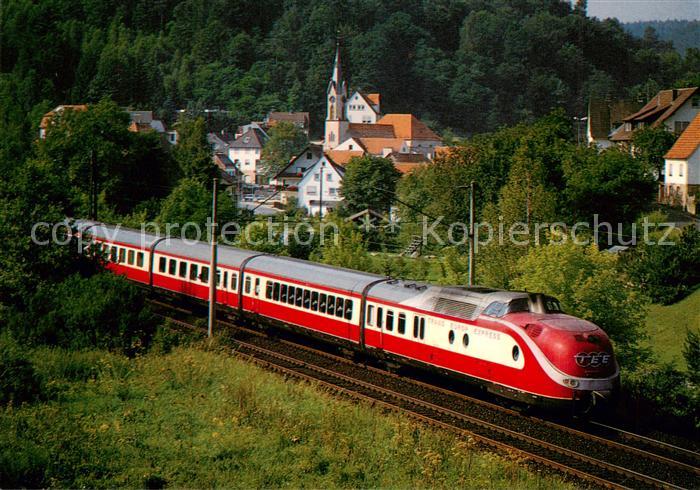 Eisenbahn Railway Chemin de Fer Diesel Schnelltriebwagenzug 601014-4