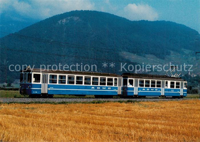 Eisenbahn Railway Chemin de Fer Chenin de fer Aigle Ollon Monthey Champery AOMC