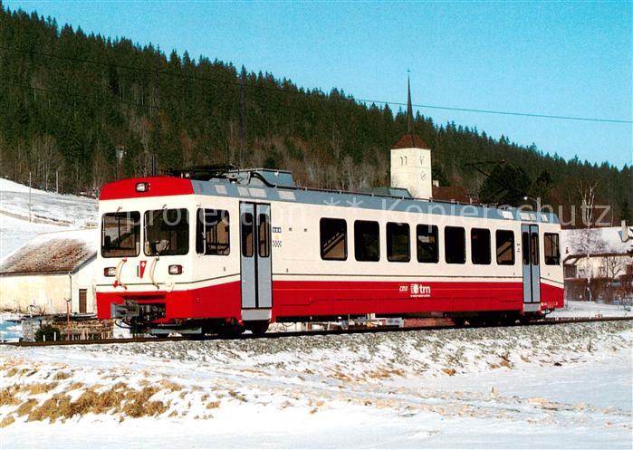 Eisenbahn Railway Chemin de Fer Chemins Montagnes Neuchateloises CMN