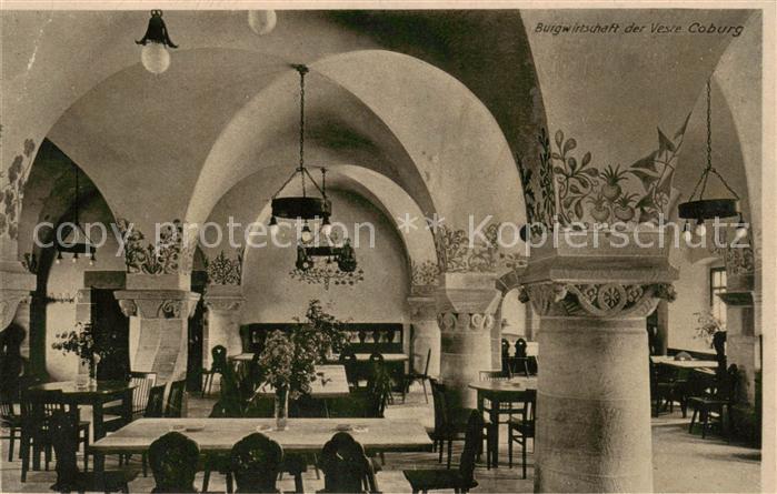 Coburg Bayern Veste Coburg Burgwirtschaft