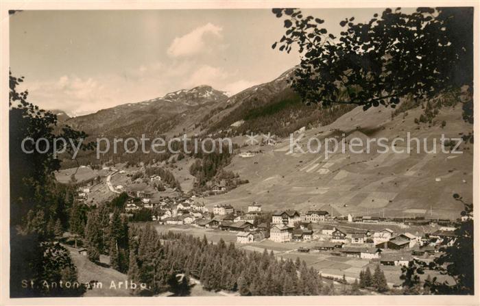 St Anton Arlberg AT Panorama