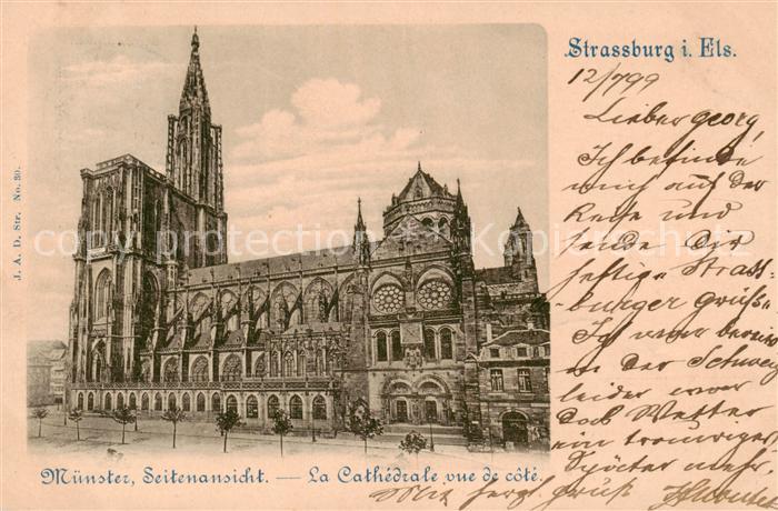 Strassburg Elsass Münster