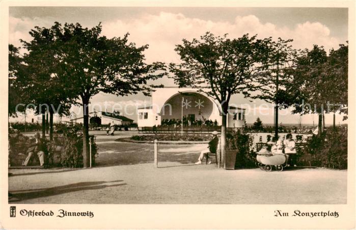 Zinnowitz Ostseebad Am Konzertplatz