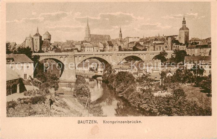 Bautzen Sachsen Kronprinzenbruecke