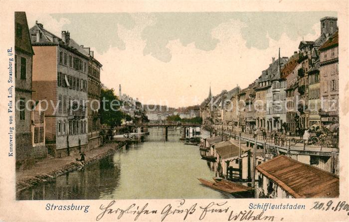 Strassburg Elsass Schiffleutstaden