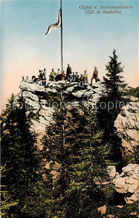 Sonnwendstein 1523m AT Gipfelblick