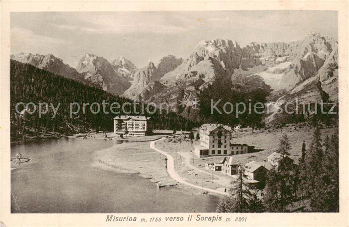 Misurina Veneto IT verso il Sorapis