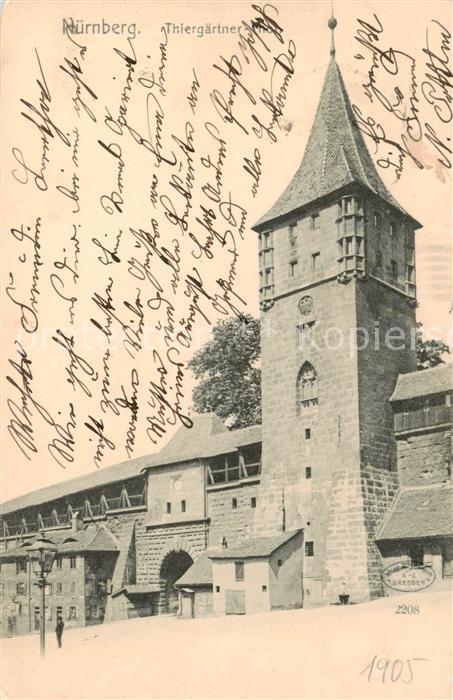 NueRNBERG  CITY Thiergaertner Thor