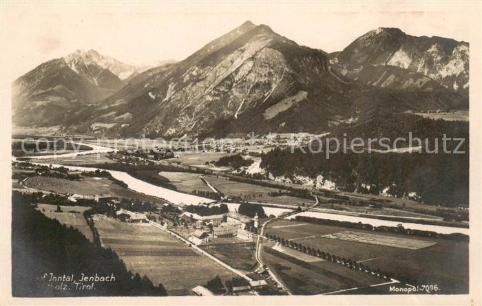 Jenbach Tirol AT Panorama Inntal