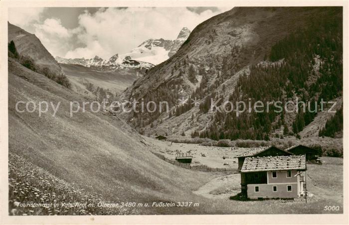 Vals Tirol AT mit Olpererund Fussstein
