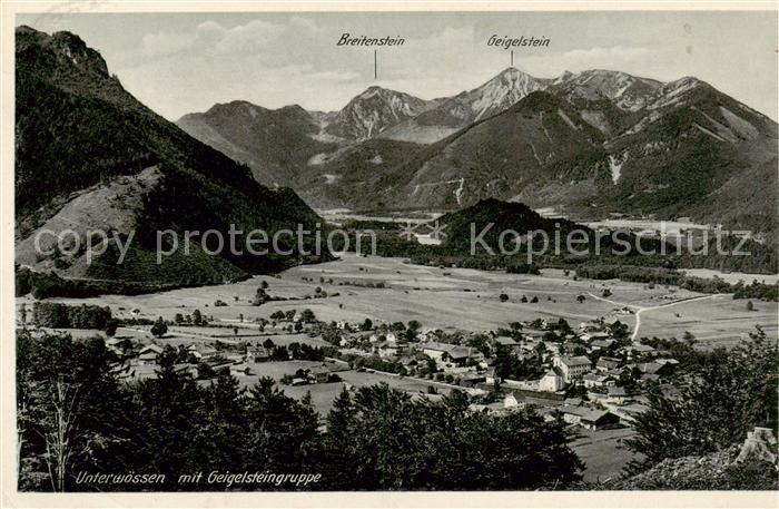 Unterwoessen mit Geigelsteingruppe