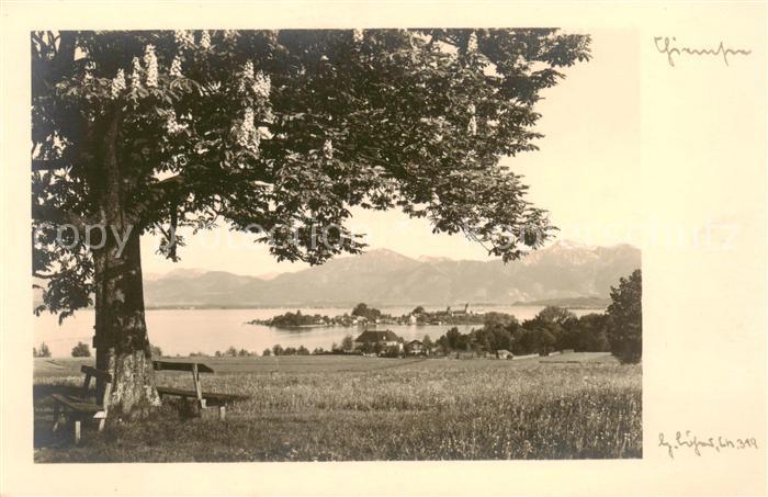 Chiemsee Bayern Panorama