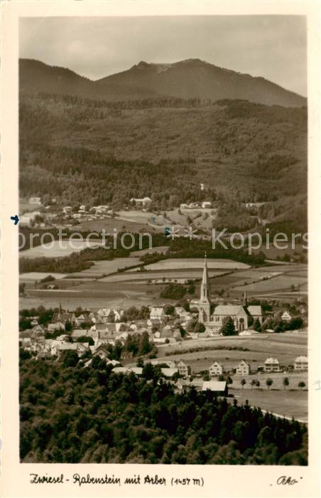 Zwiesel  Niederbayern Rabenstein mit Arber
