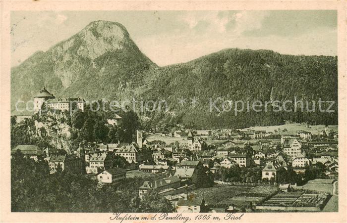 Kufstein Tirol AT mit Pendling