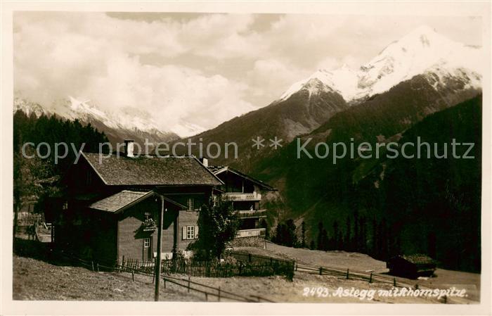 Astegg Zillertal Tirol AT mit Ahornspitze