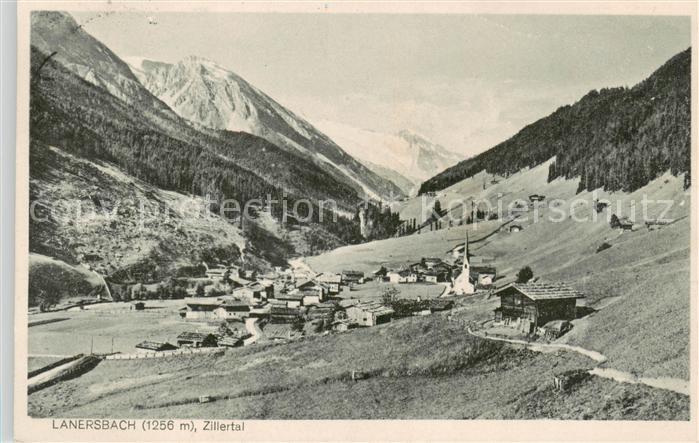 Lanersbach Mayrhofen Zillertal Tirol AT Panorama
