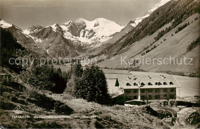 Ferleiten AT Alpegasthaus Lukashansl Panorama
