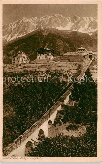 Innsbruck Tirol AT Hungerburgbahn Panorama