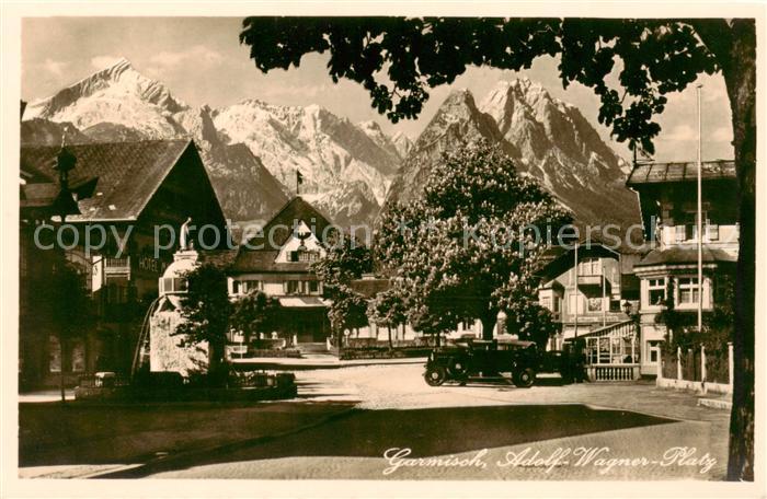GARMISCH-PARTENKIRCHEN Bayern Adolf Wagner Platz