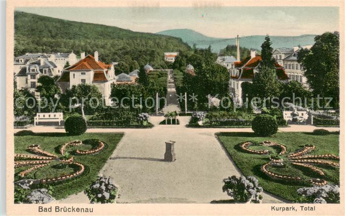 Bad Brueckenau Kurpark Panorama