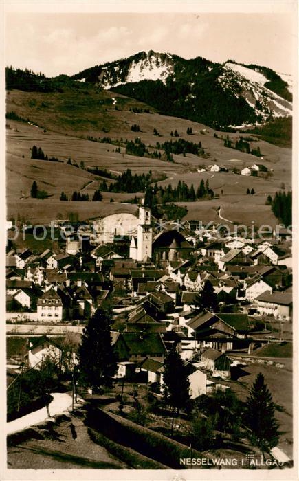 Nesselwang Allgaeu Bayern Panorama
