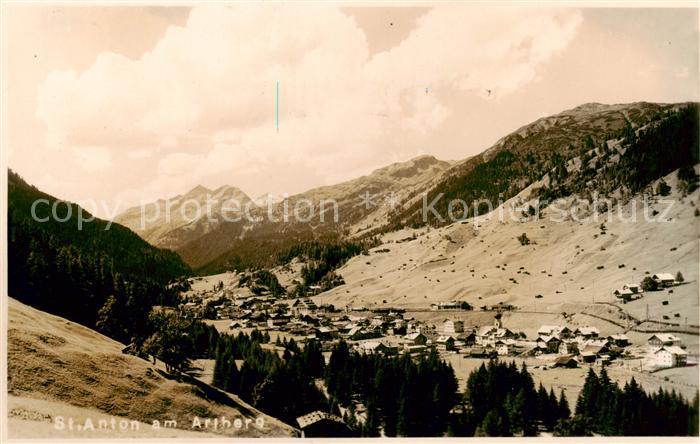 St Anton Arlberg AT Panorama