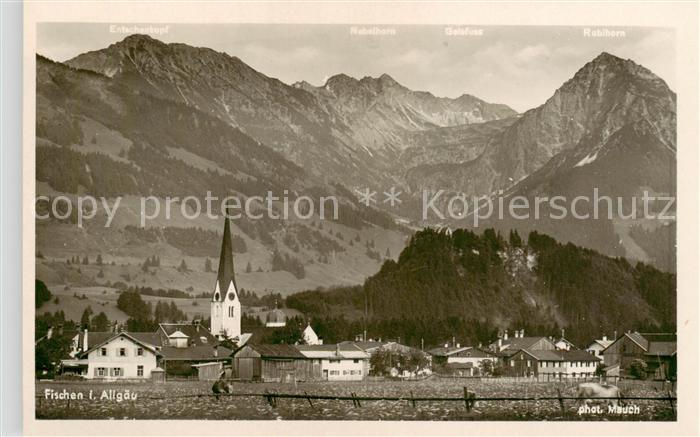 Fischen Allgaeu Panorama