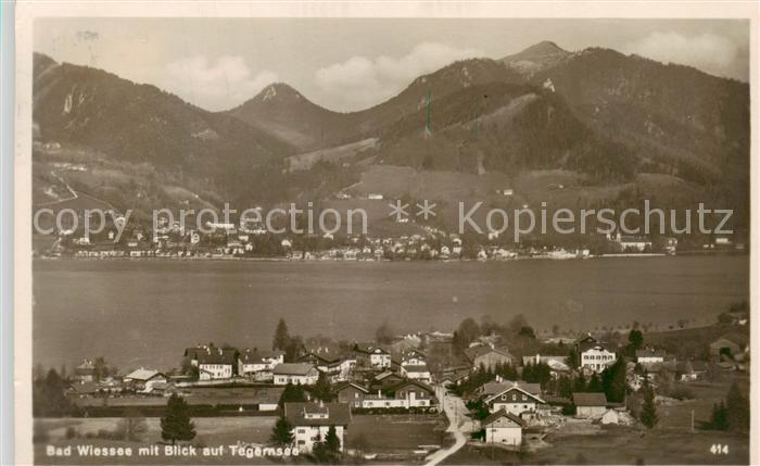 Bad Wiessee Tegernsee Panorama