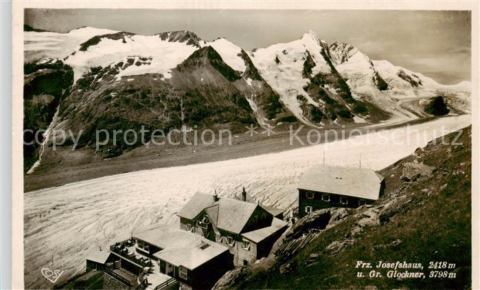Grossglockner 3798m Kaernten AT Franz Josefs Haus