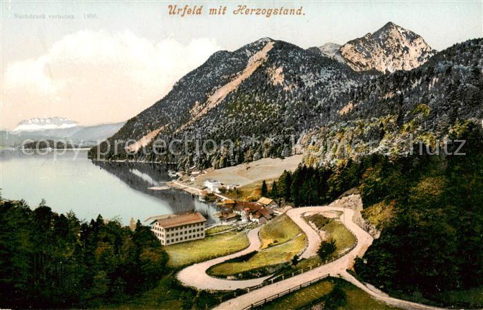 Urfeld Walchensee mit Herzogstand