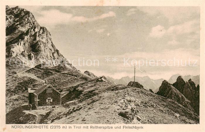 Noerdlingerhuette 2242m Reitherspitze Zirl Tirol AT Panorama