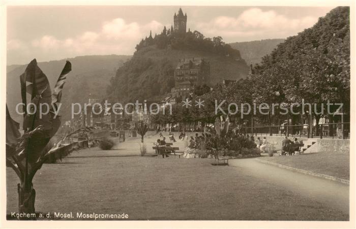 Cochem Kochem Mosel Moselpromenade