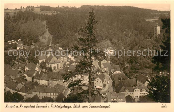 Bad Berneck Blick vom Sonnentempel