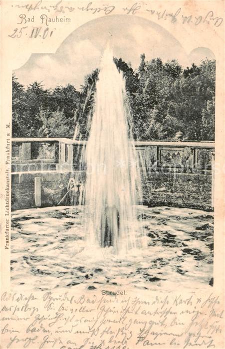 Bad Nauheim Sprudel