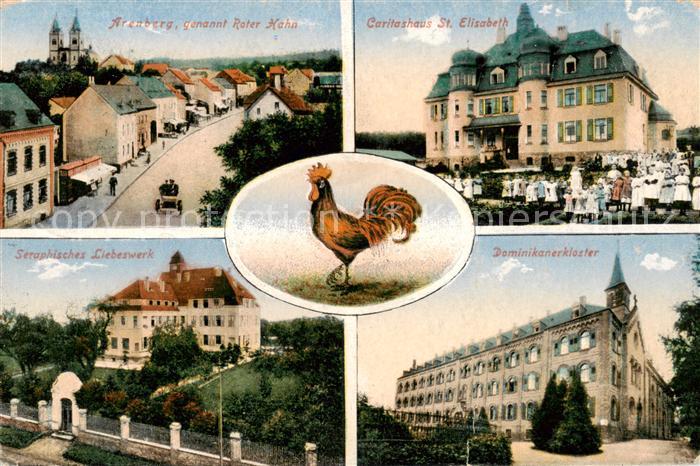 Arenberg Koblenz Roter Hahn Caritashaus St Elisabeth Seraphisches Liebeswerk Dom