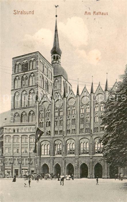 Stralsund Am Rathaus