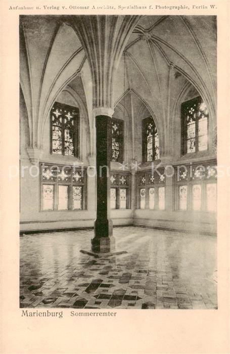 Marienburg Westpreussen Malbork Sommerremter