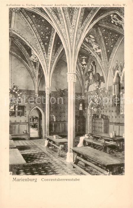 Marienburg Westpreussen Malbork Conventsherrenstube