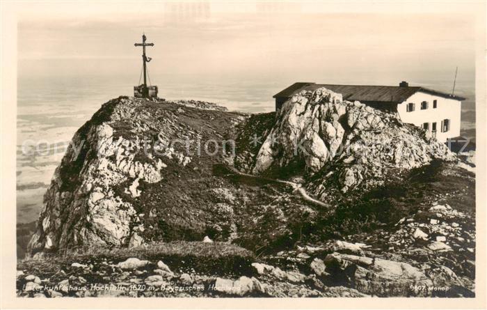 Hochfellnhaus Hochfelln Bergen Bayern Panorama