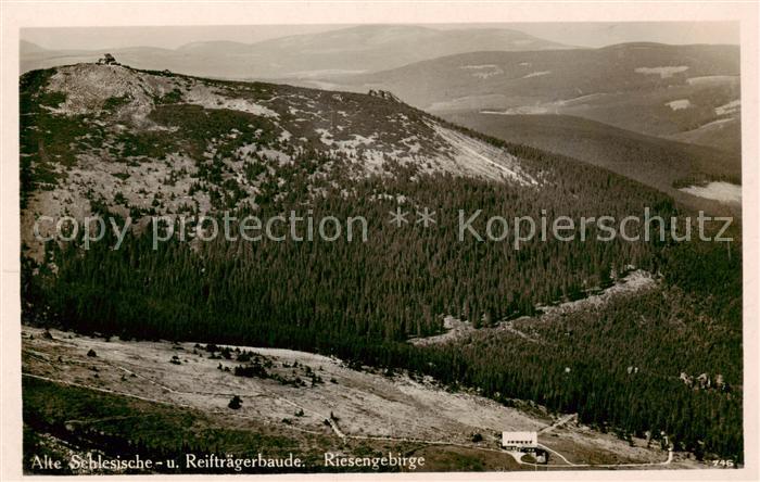 Schreiberhau Szklarska Poreba Riesengebirge PL Alte Schlesische- und Reiftraeger