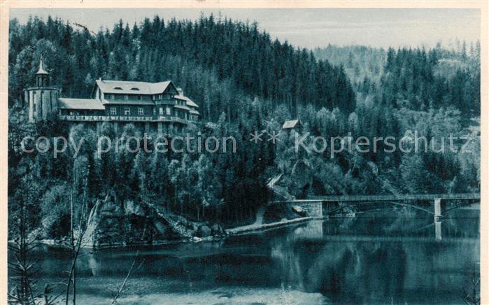 Boberroehrsdorf Riesengebirge Turmsteinbaude Talsperre Boberroehrsdorf Hirschber