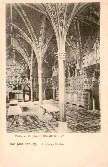 Marienburg  Westpreussen Malbork Erholungs Remter