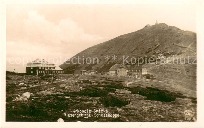 Riesengebirge Krkonose Karkonosze mit Schneekoppe