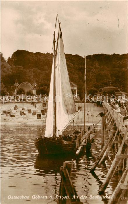 Goehren Ruegen An der Seebruecke