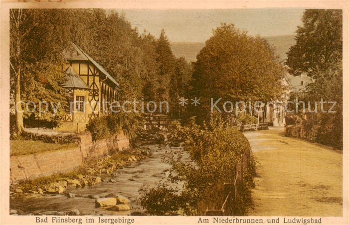 Bad Flinsberg Swieradow Zdroj PL Am Niederbrunnen und Ludwigsbad