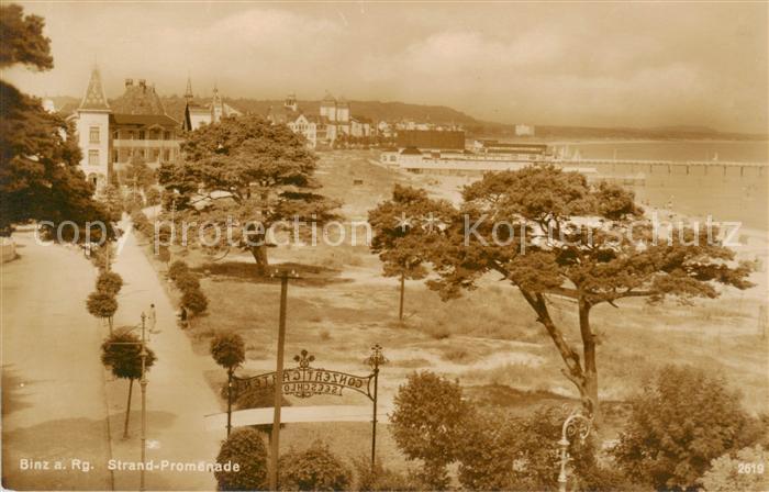 Binz Ruegen Strand Promenade