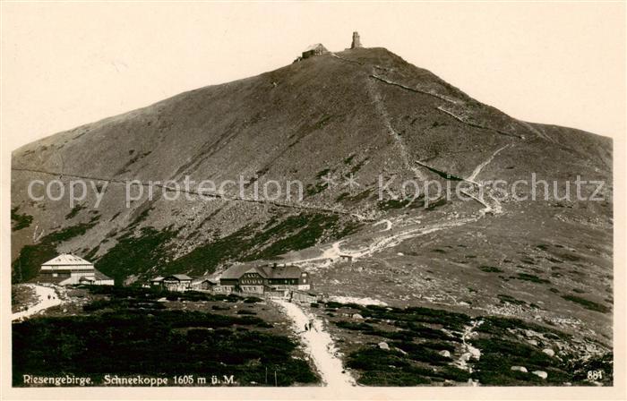 Riesengebirge Krkonose Karkonosze Schneekoppe